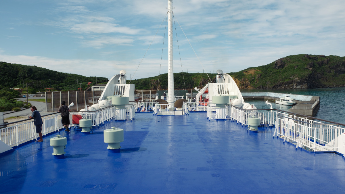 【フェリーよなくに】揺れると噂のフェリーよなくに、リベンジ乗船記